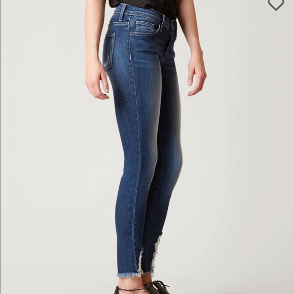 Flying Monkey Mid Rise Ankle Skinny Jeans - Picture 2 of 8